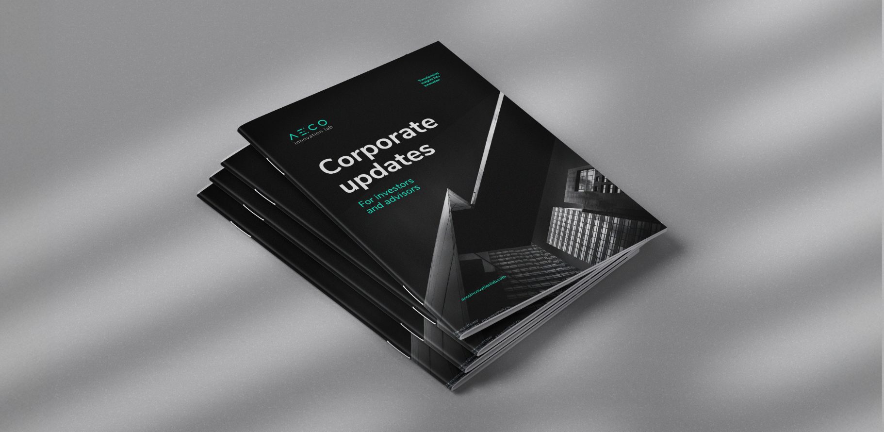 AECO corporate updates brochures