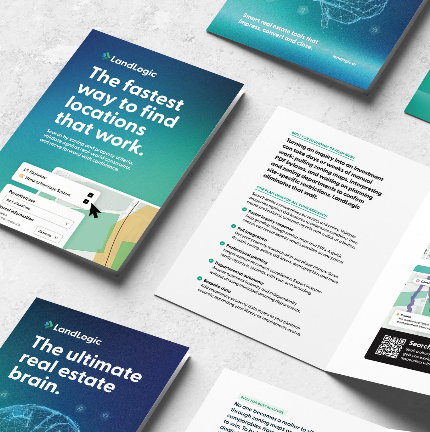 LandLogic brochures