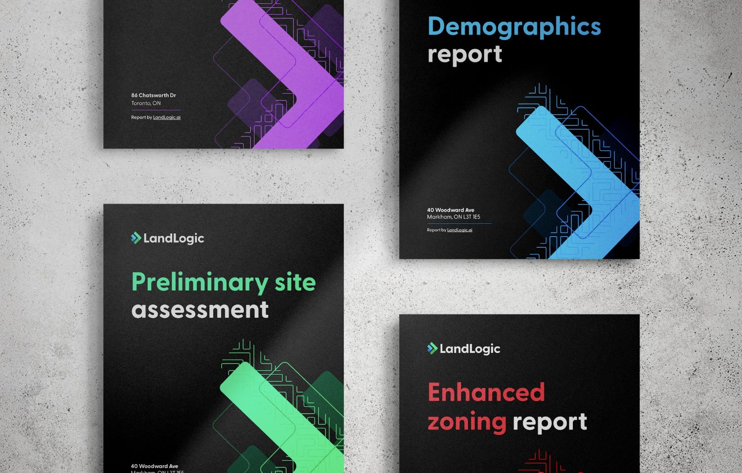 LandLogic report covers