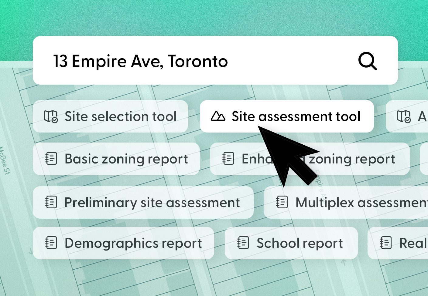 LandLogic Studio portal address search