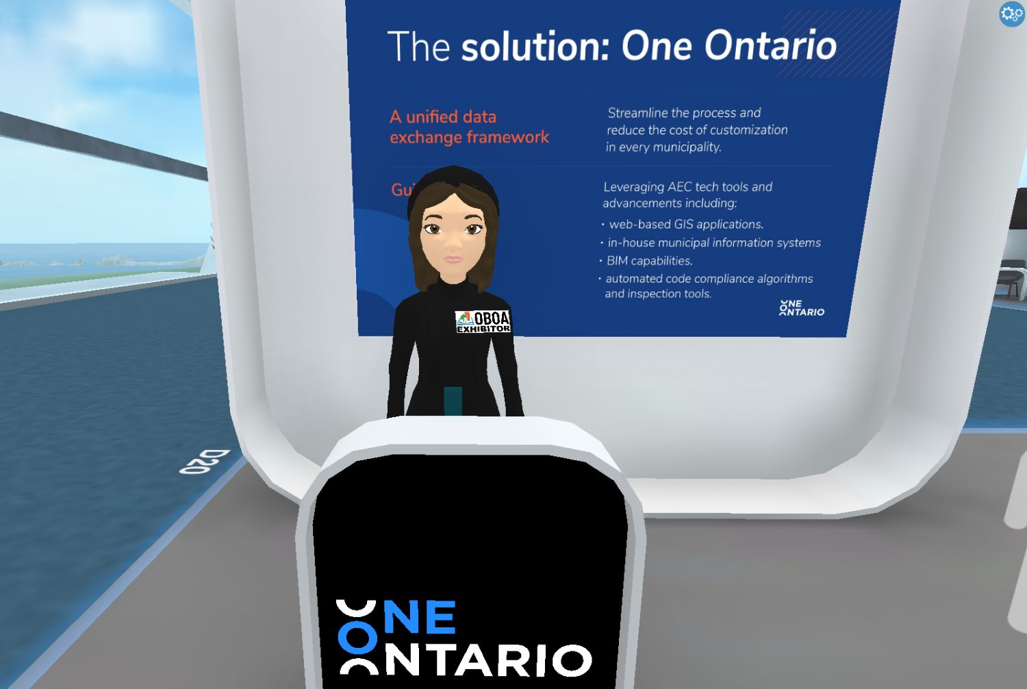 One Ontario virtual booth